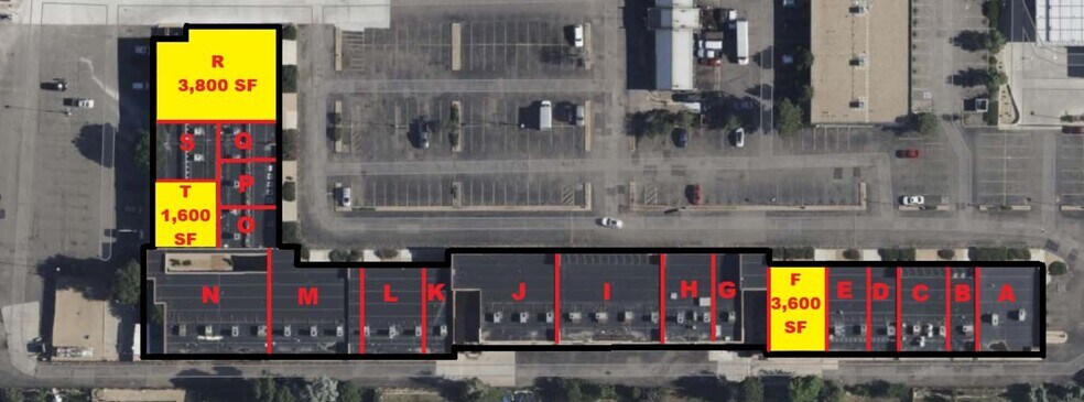 16728-16880 E Iliff Ave, Aurora, CO à louer - Plan de site – Image 1 sur 4