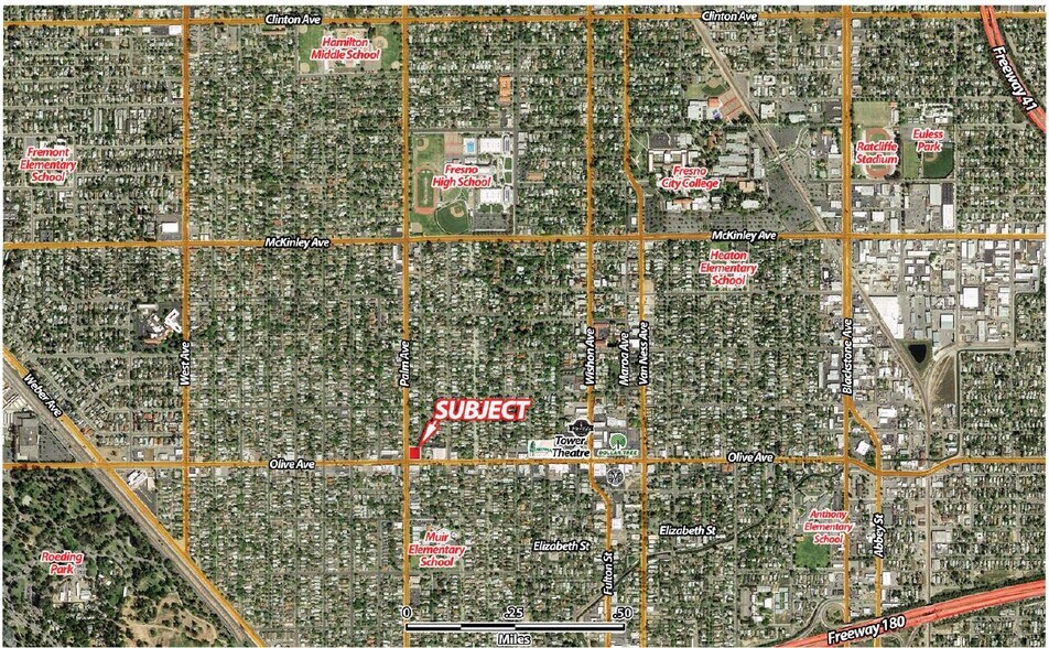 315 E Olive Ave, Fresno, CA à louer - Photo de l’immeuble – Image 3 sur 4