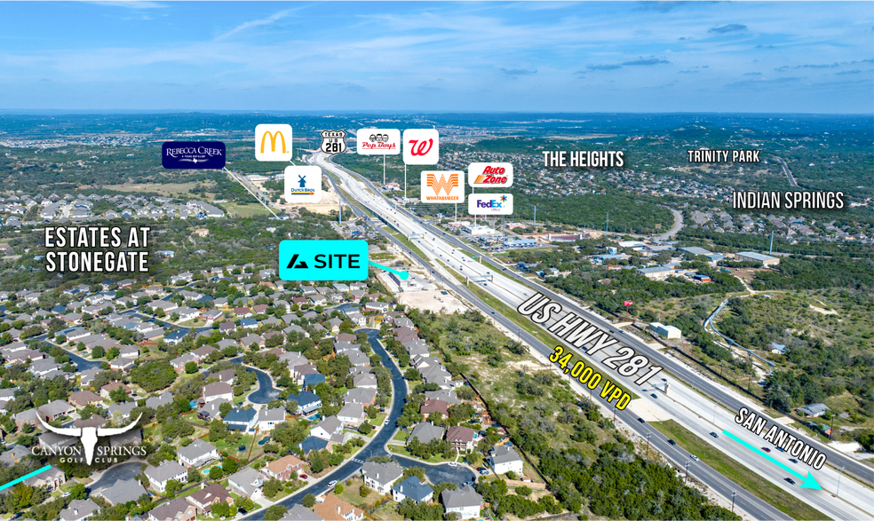 252191 US-281 N, San Antonio, TX à louer - Photo de l’immeuble – Image 2 sur 6