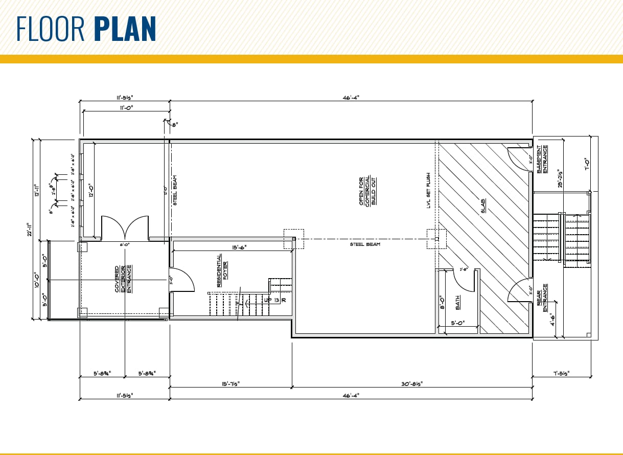 174 E Main St, Westminster, MD à louer Plan d’étage– Image 1 sur 1
