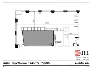 1355 Windward Concourse, Alpharetta, GA à louer Plan d’étage– Image 1 sur 1