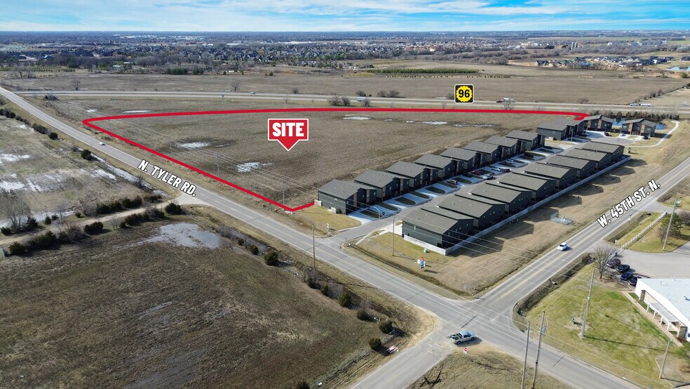45th St. & Tyler Rd. S. of SWc, Maize, KS à vendre - Aérien – Image 1 sur 2