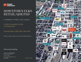 Plus de détails pour 0 Commercial St, Elko, NV - Terrain à vendre