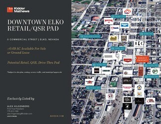 Plus de détails pour 0 Commercial St, Elko, NV - Terrain à louer