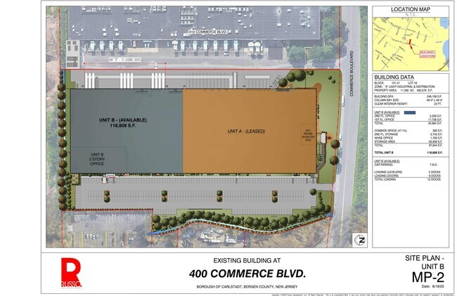 Plus de détails pour 400 Commerce Blvd, Carlstadt, NJ - Industriel/Logistique à louer
