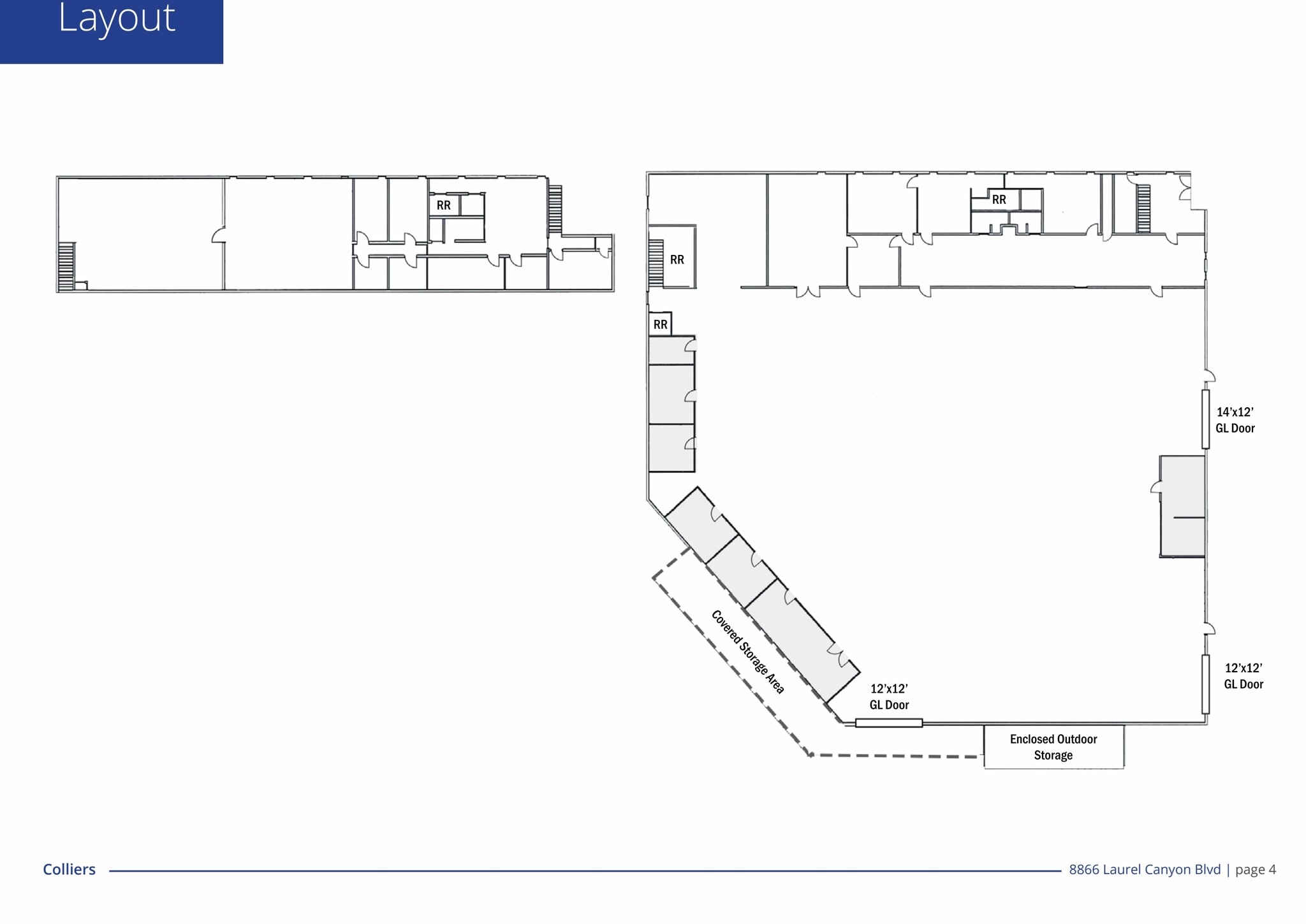 8866 Laurel Canyon Blvd, Sun Valley, CA à louer Plan d’étage– Image 1 sur 1