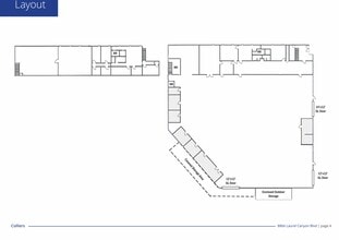 8866 Laurel Canyon Blvd, Sun Valley, CA à louer Plan d’étage– Image 1 sur 1