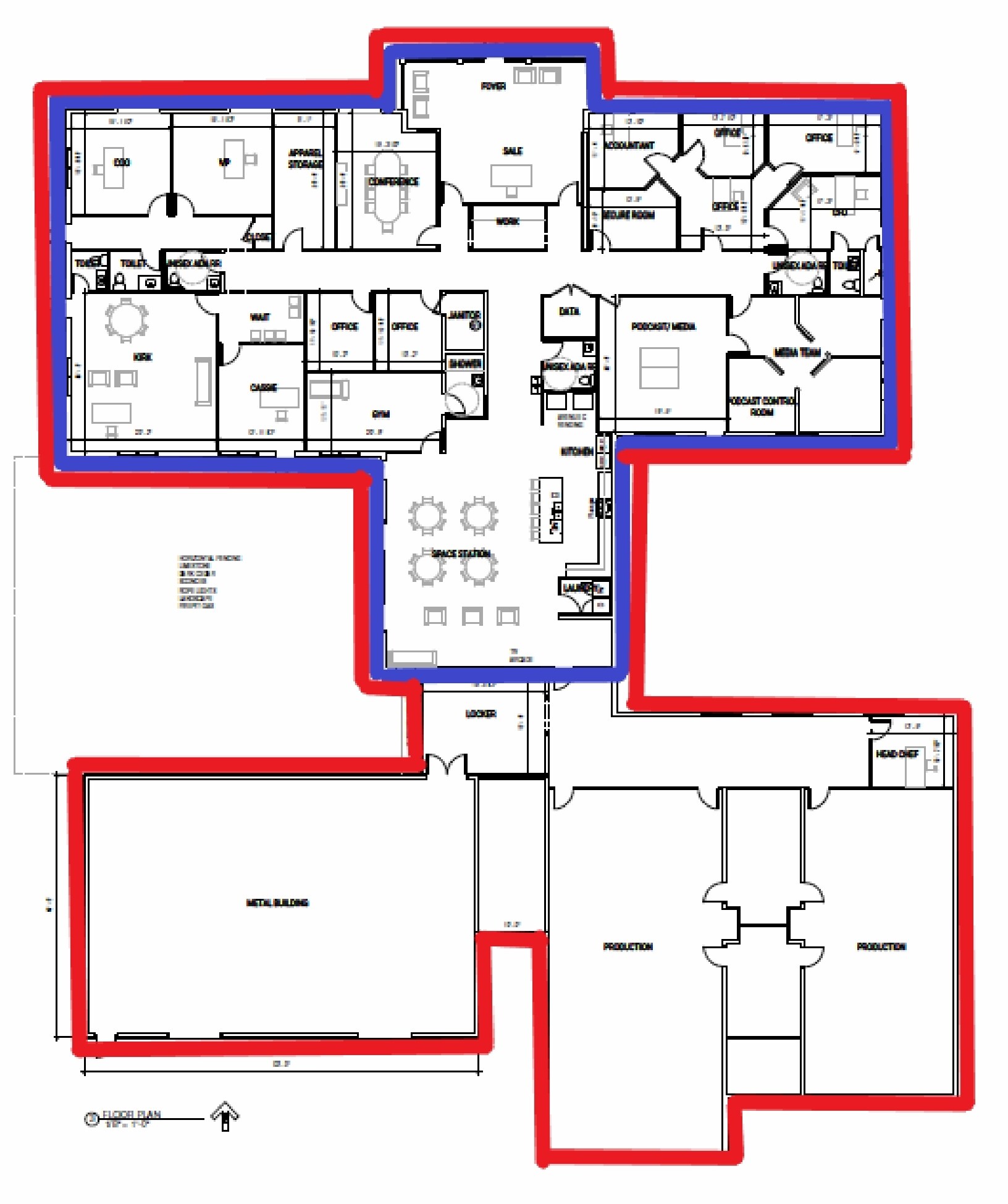700 W 18th St, Edmond, OK à vendre Plan d’étage– Image 1 sur 1