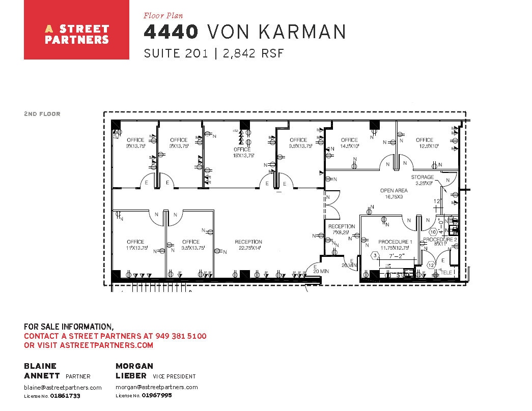 4440 Von Karman Ave, Newport Beach, CA 92660 - Lot 201 -  - Plan d’étage - Image 1 of 1