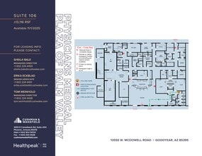 13555 W McDowell Rd, Goodyear, AZ à louer Plan de site– Image 1 sur 1