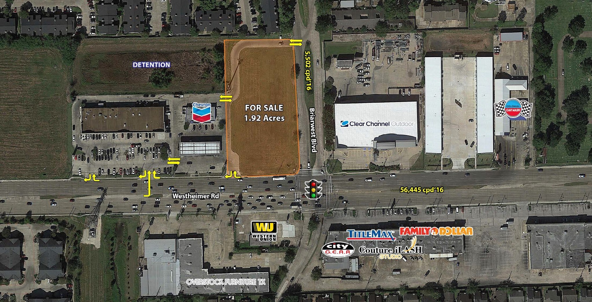 Westheimer Rd & Briarwest Blvd, Houston, TX à vendre Photo principale– Image 1 sur 6