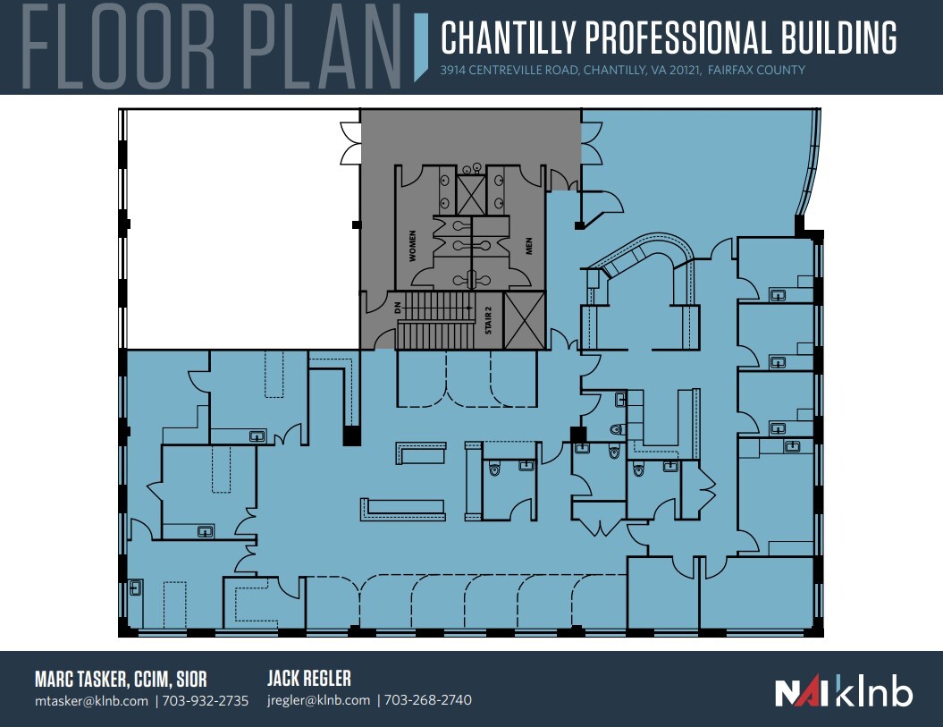 3914 Centreville Rd, Chantilly, VA à louer Plan d’étage– Image 1 sur 1