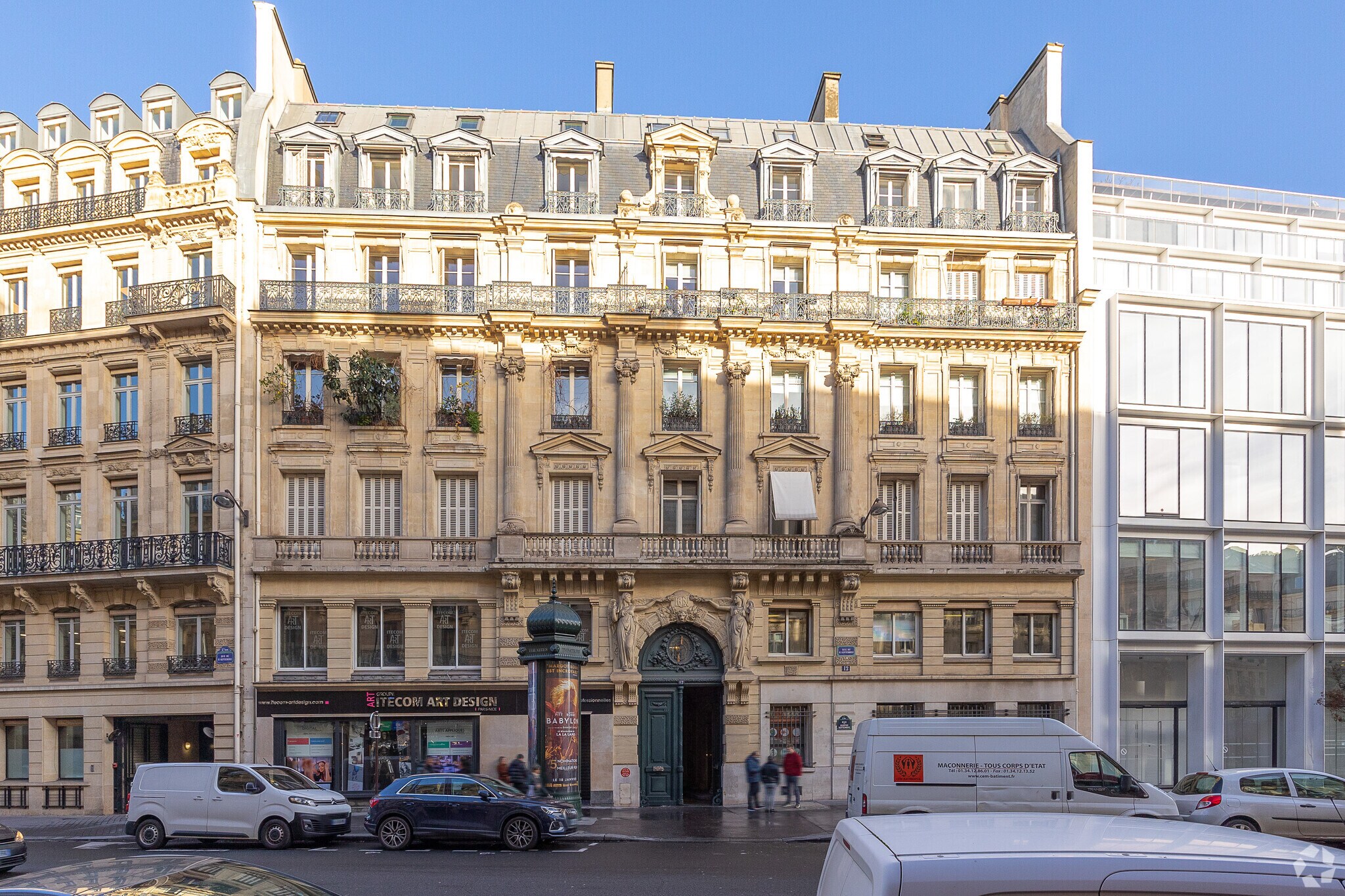 12 Rue Du Quatre Septembre, Paris à louer Photo de l’immeuble– Image 1 sur 12