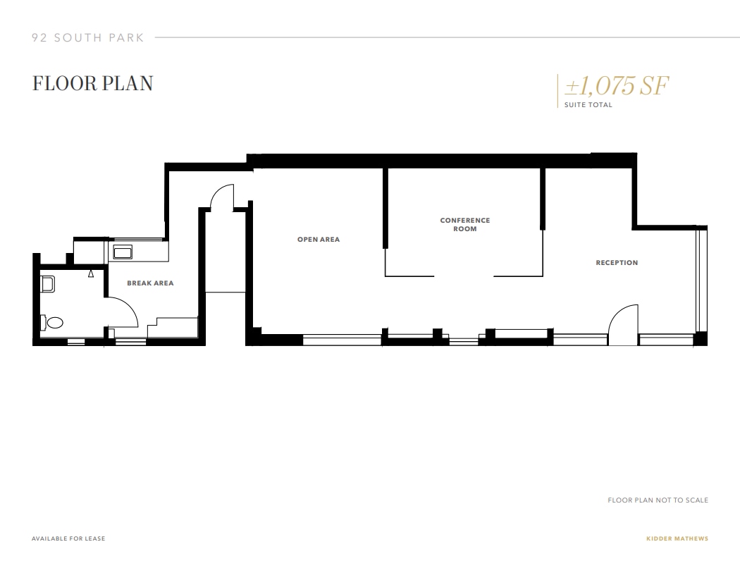 90-96 S Park St, San Francisco, CA à louer Plan d’étage– Image 1 sur 1