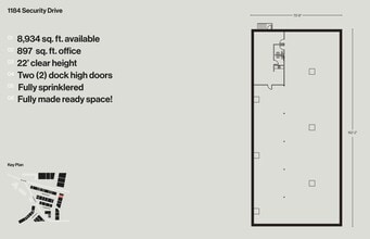 1121-1129 Conveyor Ln, Dallas, TX à louer Plan d’étage– Image 1 sur 1