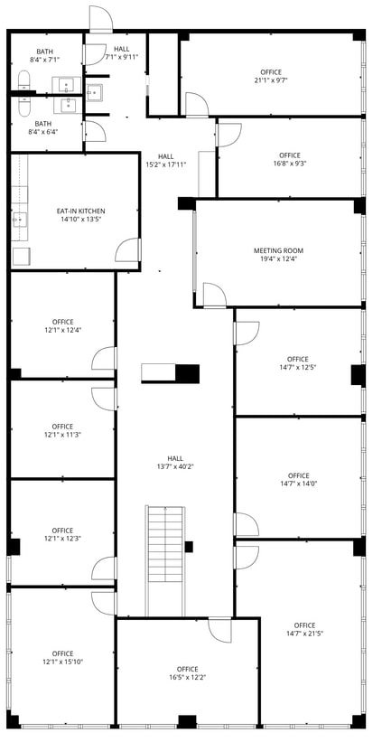 1431 Merill Dr, Little Rock, AR à louer Plan d’étage– Image 1 sur 13