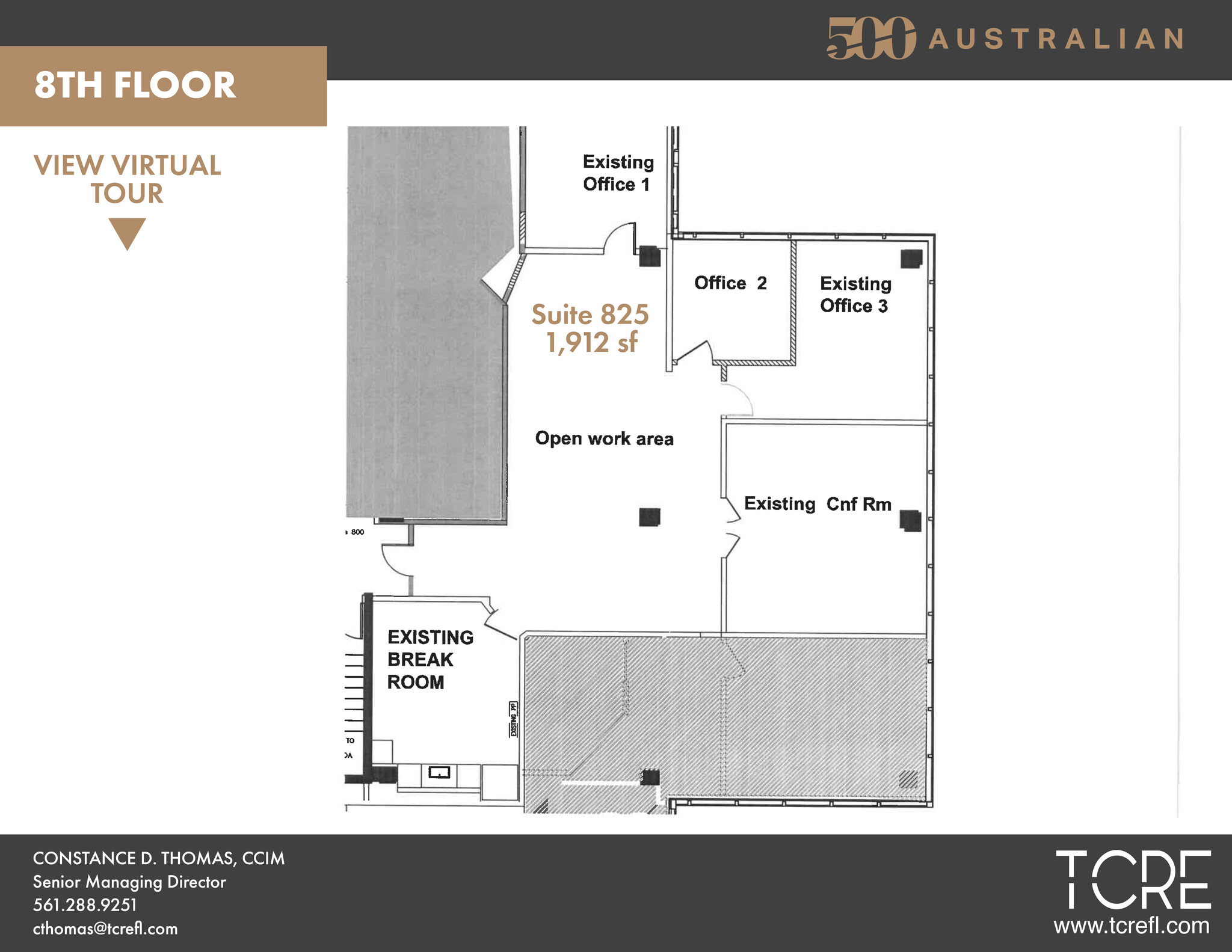 500 S Australian Ave, West Palm Beach, FL à louer Plan de site– Image 1 sur 1