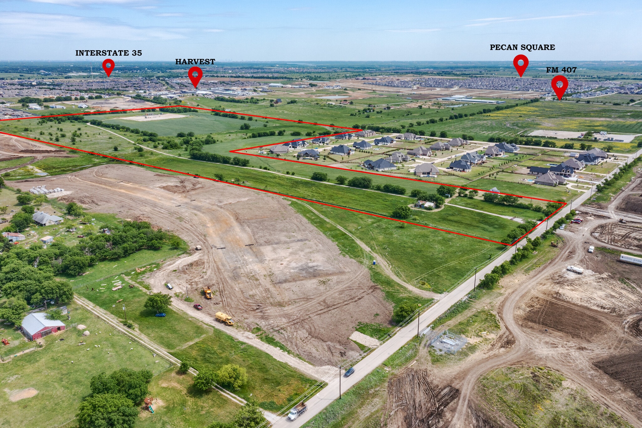 7515 Faught Rd, Argyle, TX à vendre Aérien– Image 1 sur 2