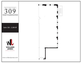 309 W Washington St, Chicago, IL à louer Plan de site– Image 1 sur 1