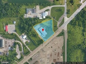 5943 Michigan Rd, Dimondale, MI - Vue aérienne vue de carte