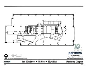 10 10th St, Atlanta, GA à louer Plan d’étage– Image 1 sur 1