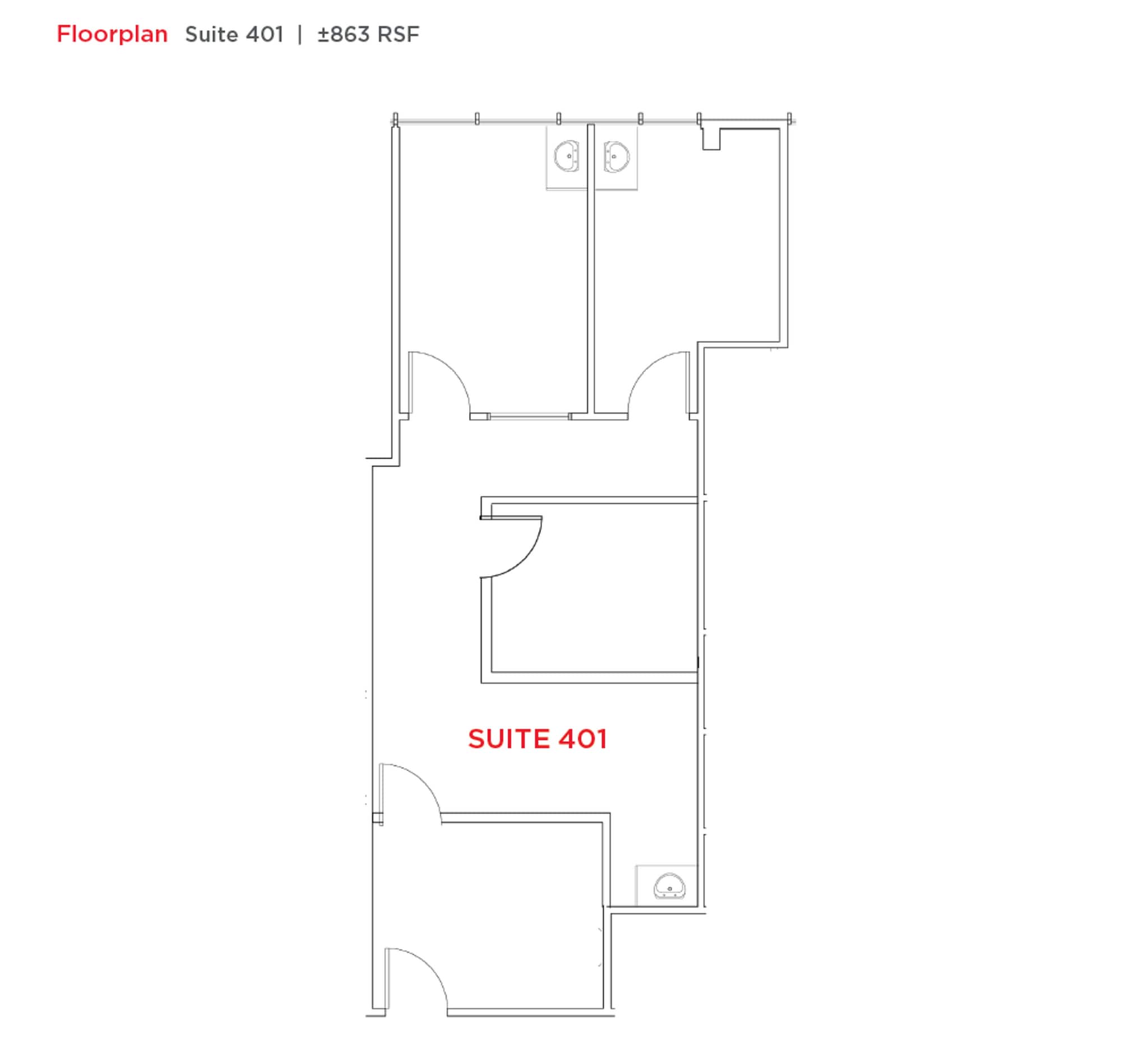 1860 El Camino Real, Burlingame, CA à louer Plan d’étage– Image 1 sur 1
