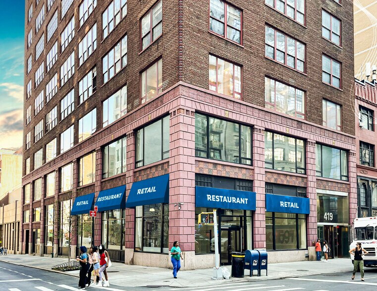419 Park Ave S, New York, NY à louer - Photo de l’immeuble – Image 1 sur 12