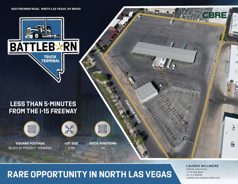 4201 Frehner Rd, North Las Vegas, NV à louer - Aérien – Image 1 sur 13