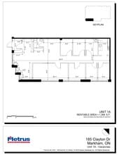 185 Clayton Dr, Markham, ON à louer Plan de site– Image 1 sur 1