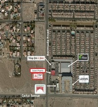 10430 Bermuda Rd, Las Vegas, NV - VUE AÉRIENNE  vue de carte