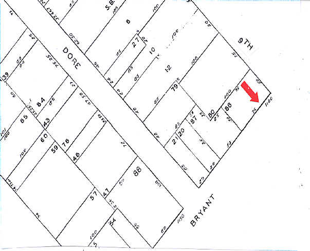 1104 Bryant St, San Francisco, CA à louer - Plan cadastral – Image 2 sur 6