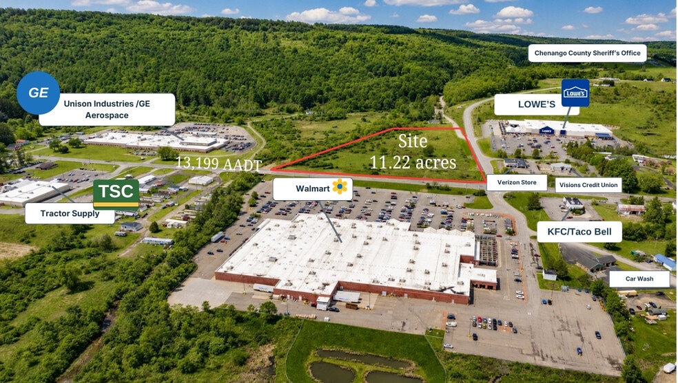0 Lower Ravine Rd, Norwich, NY à vendre - Aérien – Image 1 sur 11