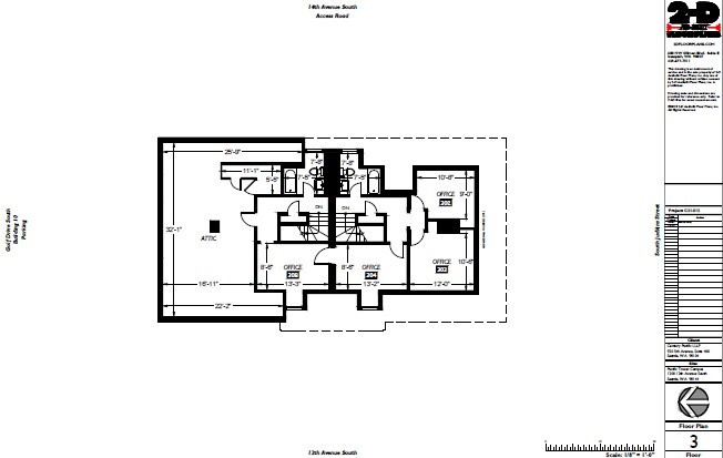 1122 12th Ave S, Seattle, WA à louer Plan d’étage– Image 1 sur 1