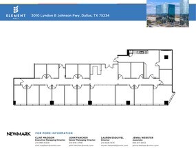 3010 Lyndon B Johnson Fwy, Dallas, TX à louer Plan de site– Image 2 sur 2