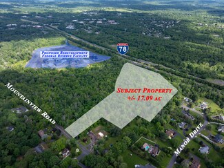 Plus de détails pour 73 Mountain View Rd, Warren, NJ - Terrain à vendre