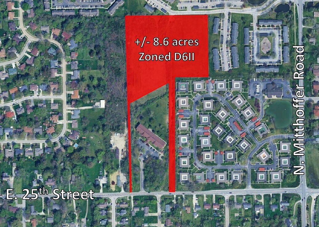 9740 E 25th St, Indianapolis, IN à vendre Aérien– Image 1 sur 2