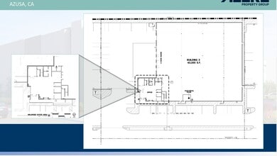 1025 N Todd Ave, Azusa, CA à louer Plan d’étage– Image 1 sur 1