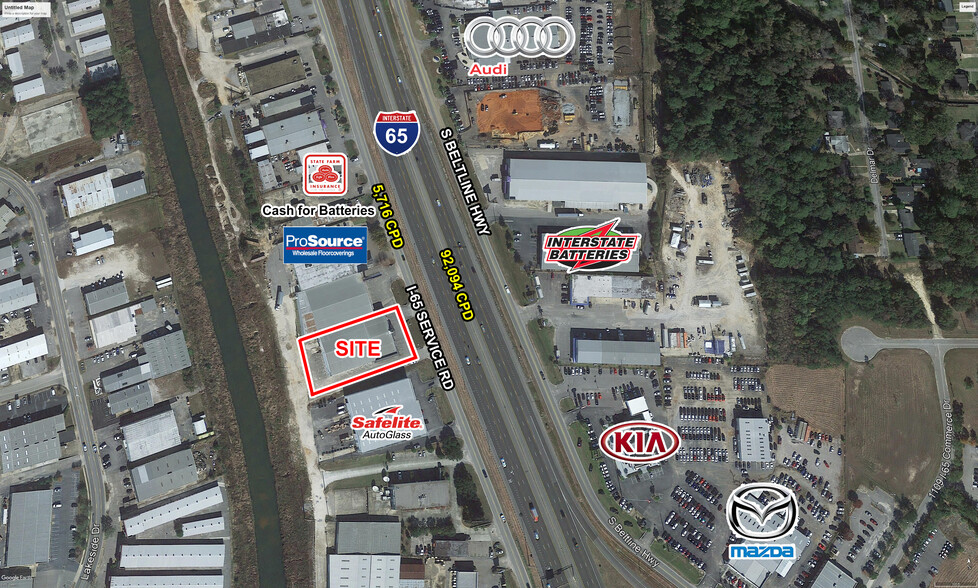 1616 W I-65 Service Rd S, Mobile, AL à louer - Photo de l’immeuble – Image 3 sur 6