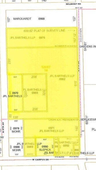 500 W Campus Dr, Wausau, WI à vendre - Plan cadastral – Image 1 sur 1