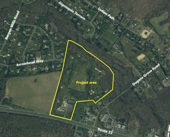 530 Route 33, Millstone Township, NJ à vendre - Aérien – Image 2 sur 3
