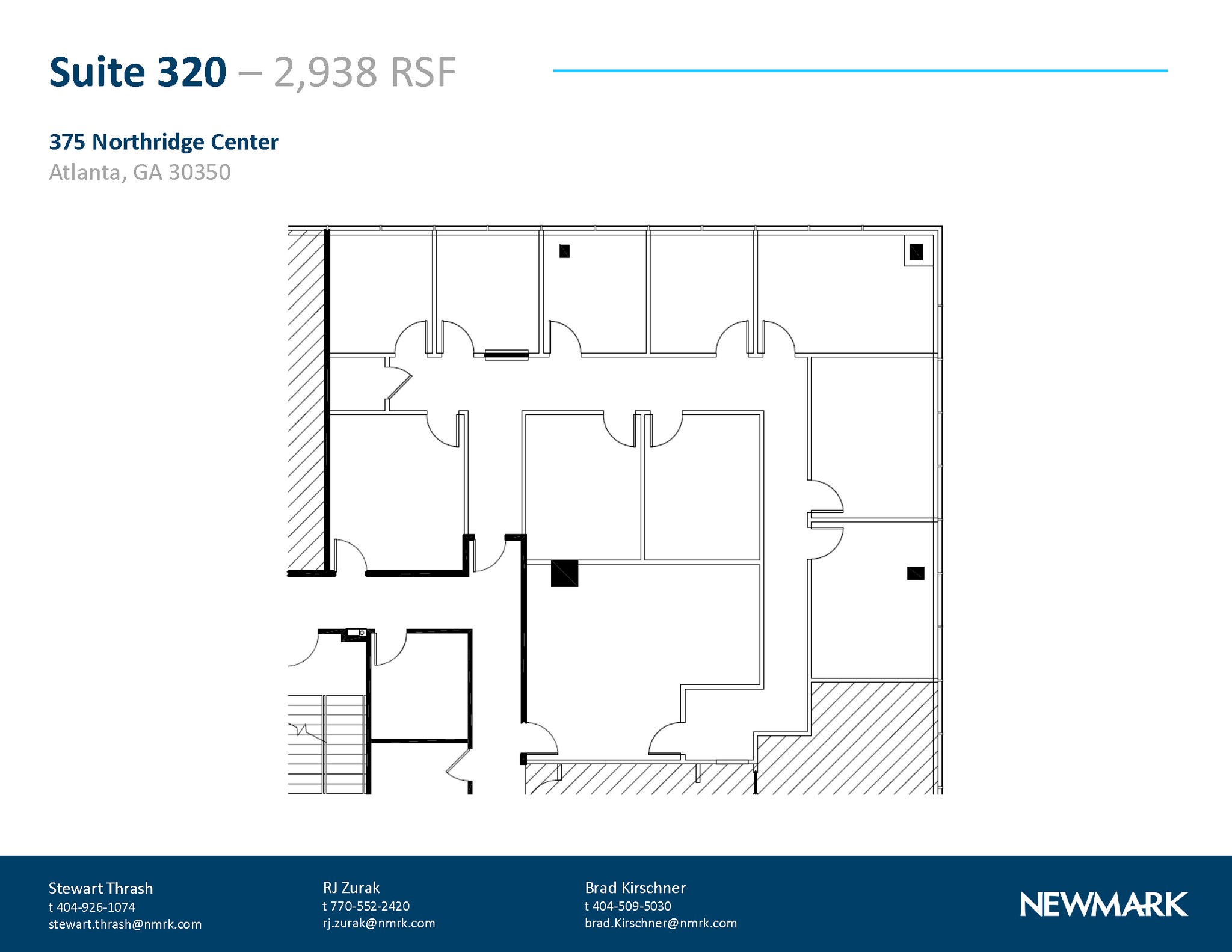 375 Northridge Rd, Atlanta, GA à louer Plan d’étage– Image 1 sur 1