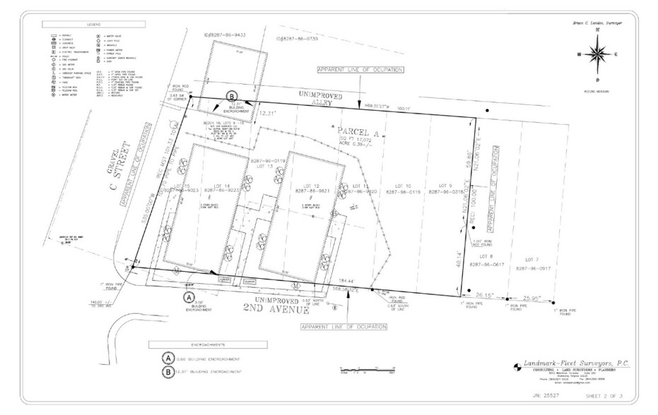 313-319 2nd Ave, Quantico, VA à vendre - Plan cadastral – Image 2 sur 14