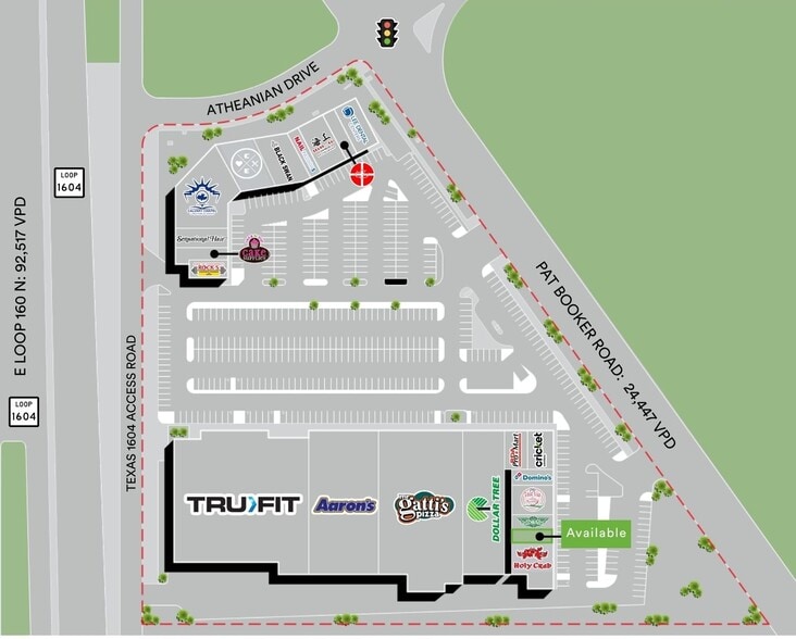 2921-2935 Pat Booker Rd, Universal City, TX à louer - Photo de l’immeuble – Image 3 sur 10