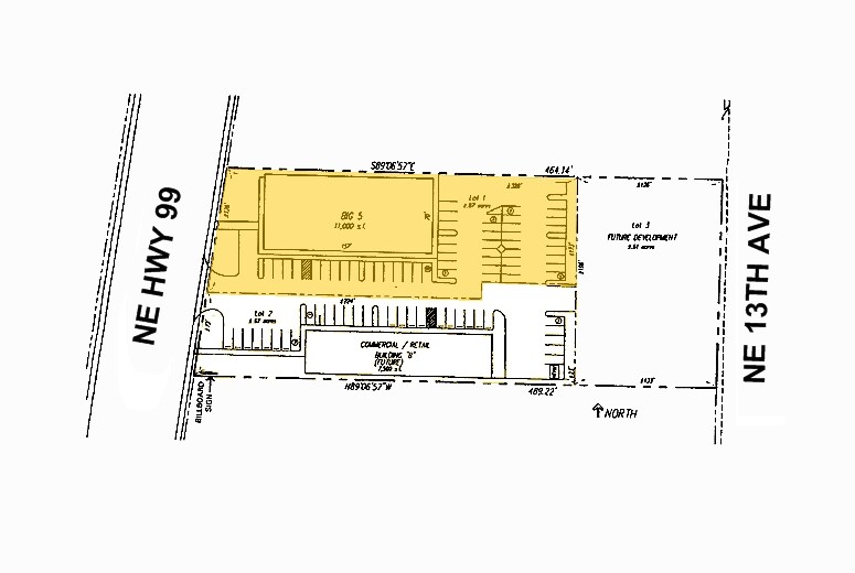 8313 NE Highway 99, Vancouver, WA à louer - Plan cadastral – Image 2 sur 5