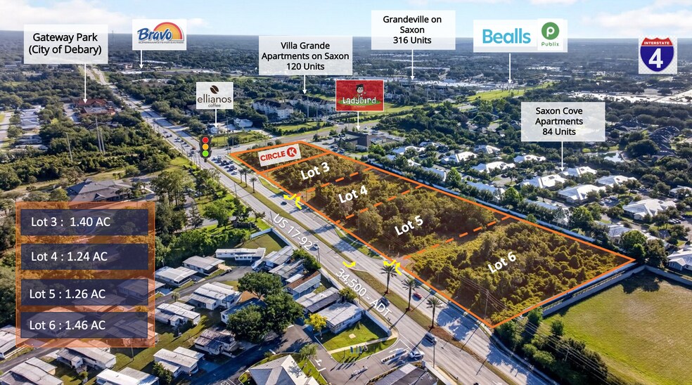 SEC Saxon Blvd, DeBary, FL à vendre - Photo de l’immeuble – Image 1 sur 4