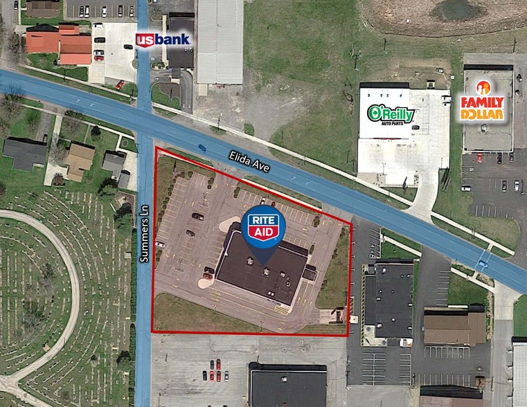 940 Elida Ave, Delphos, OH à louer - Aérien – Image 2 sur 8