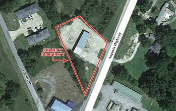 12765 Augusta Hwy, Sparta, GA - Vue aérienne  vue de carte - Image1
