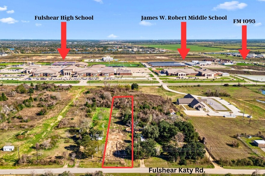 7417 Fulshear Katy Rd, Fulshear, TX à vendre - Aérien – Image 1 sur 11