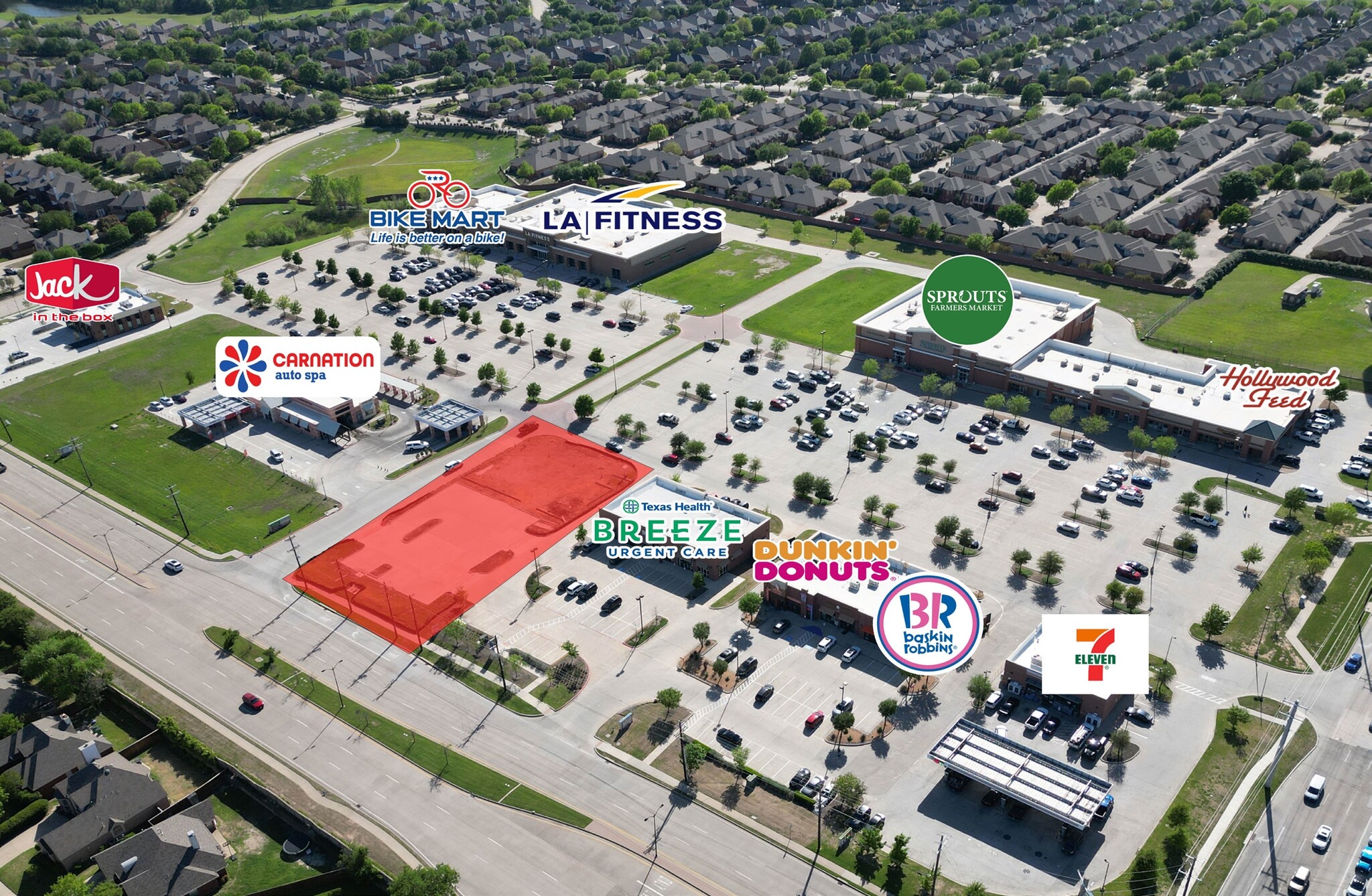 160 S Custer Rd, McKinney, TX à louer Photo de l’immeuble– Image 1 sur 4