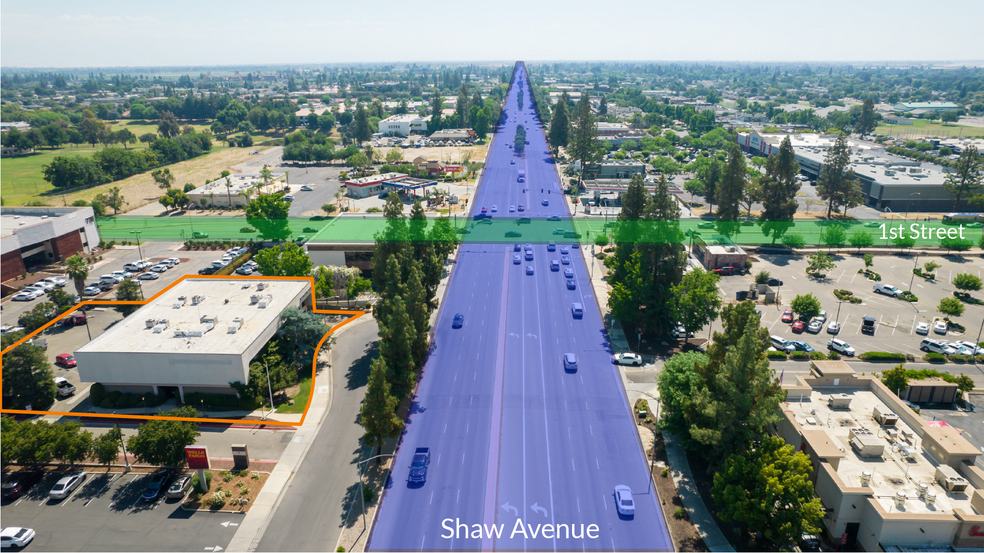 776 E Shaw Ave, Fresno, CA à louer - Aérien – Image 3 sur 20